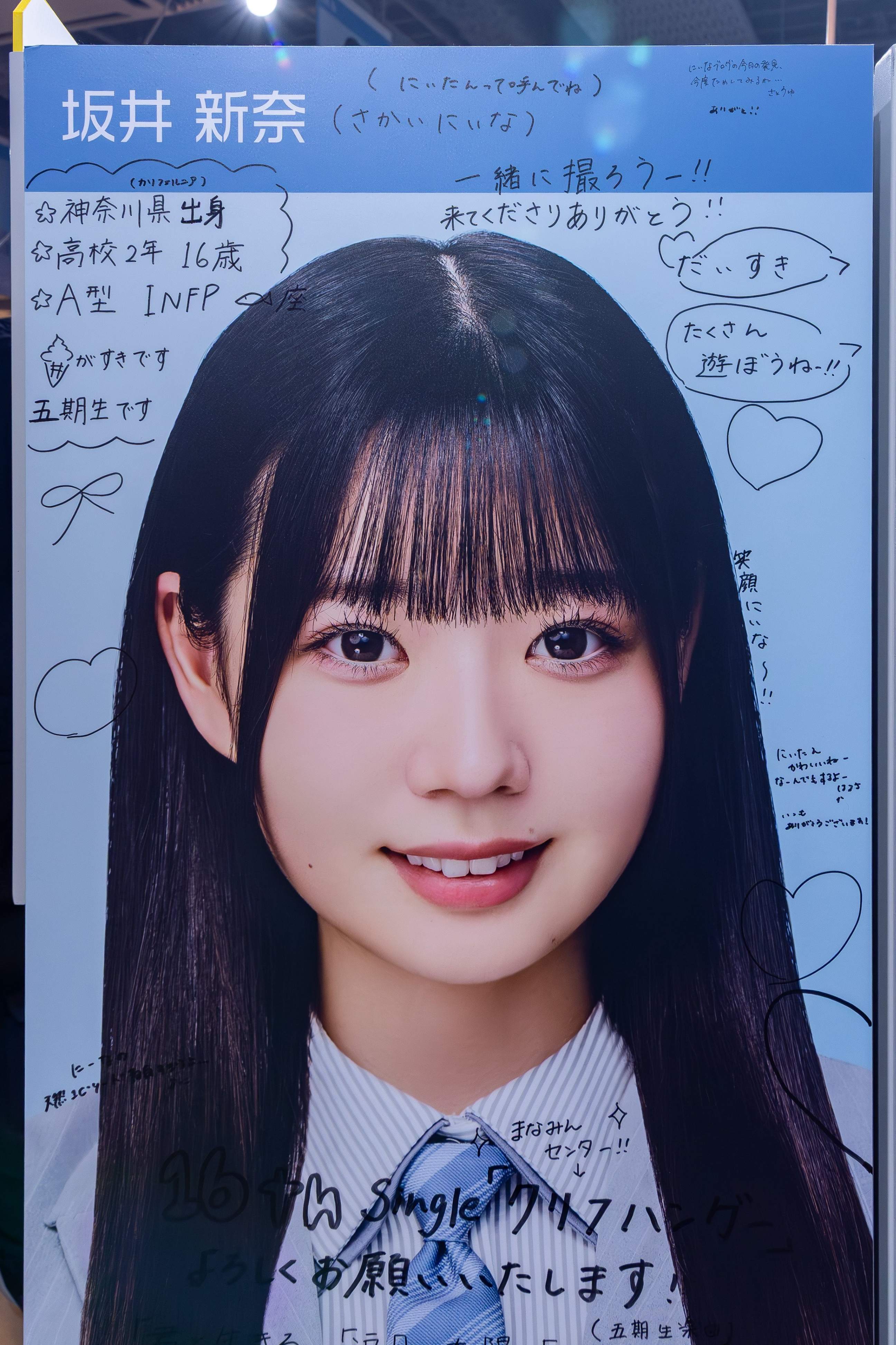 坂井新奈のパネル 参考画像
